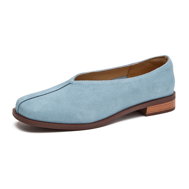 Formal Wear Women'S Loafers - AIYUQI Women's Loafers Shoe Anti-slip Square
