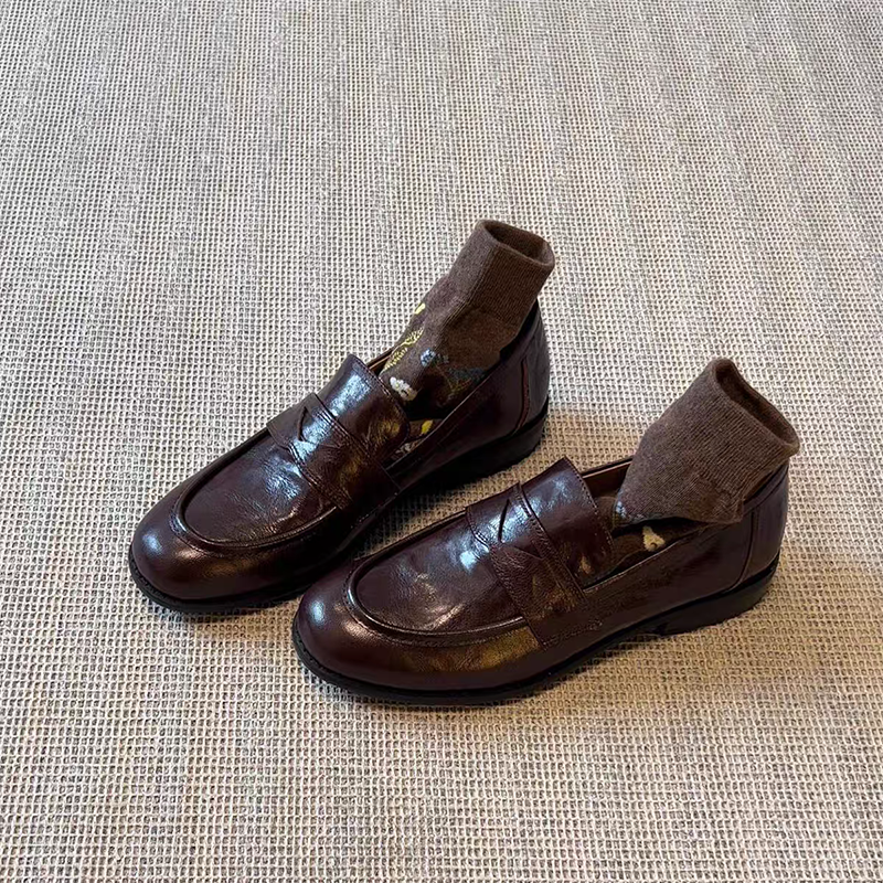 Womens Genuine Leather Loafers - Formal Wear Women'S Loafers reseña y precio