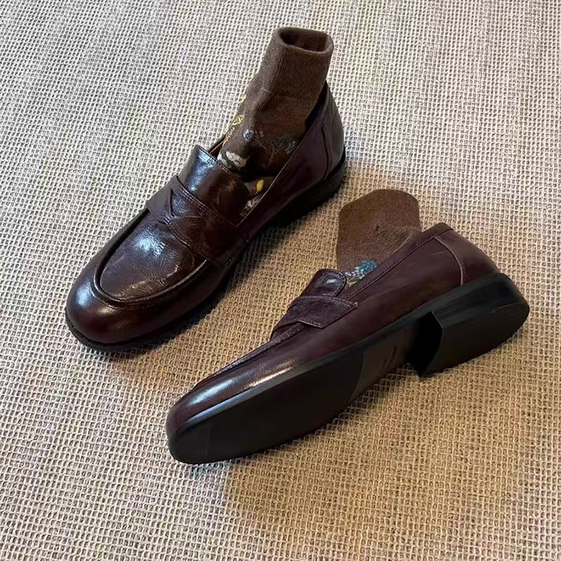 Womens Genuine Leather Loafers - Formal Wear Women'S Loafers reseña y precio
