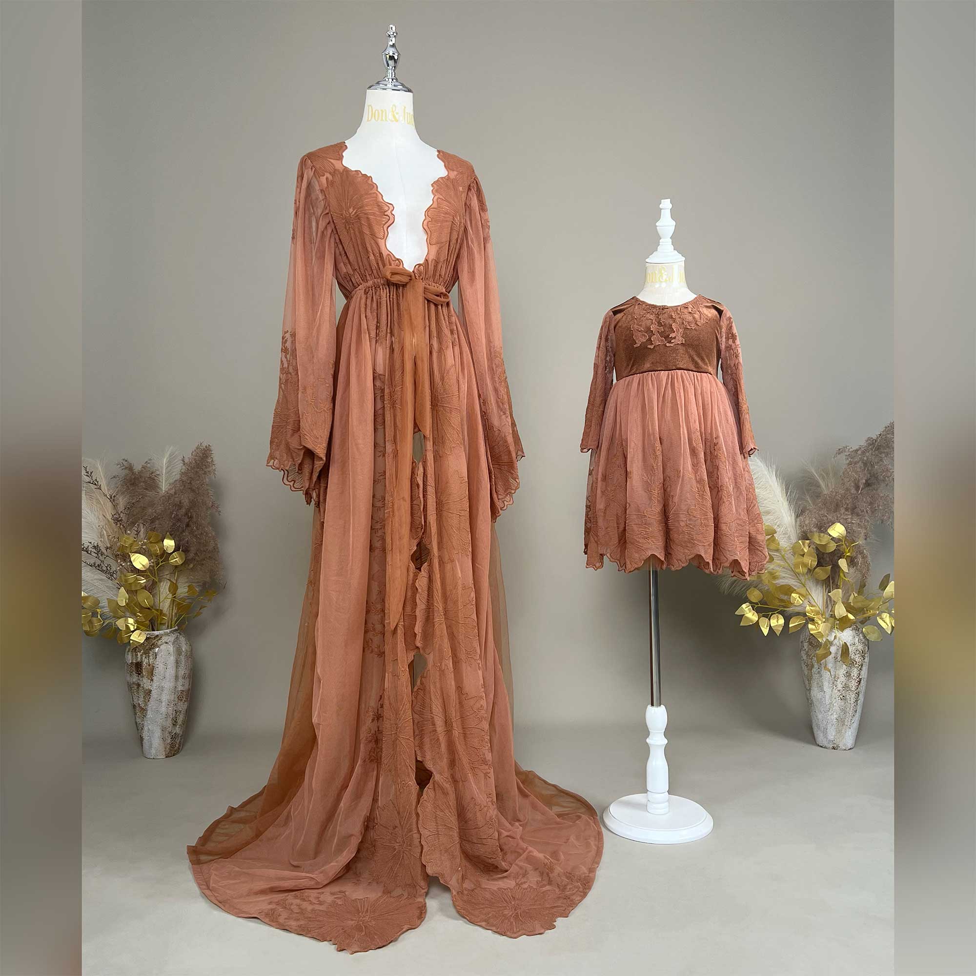 Don&Judy Bohe Tulle Embroidere - Women Formal Wear Photoshoot reseña y precio