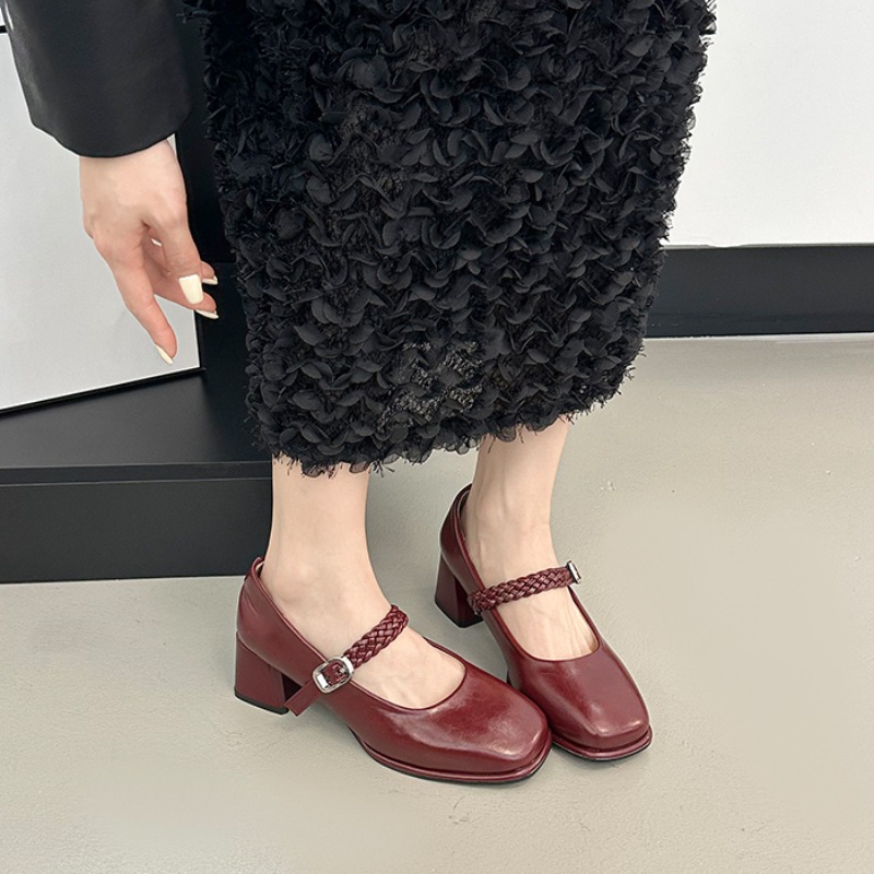 Spring Square Toe Thick Heel W - Women'S Formal Wear To A Wedding reseña y precio