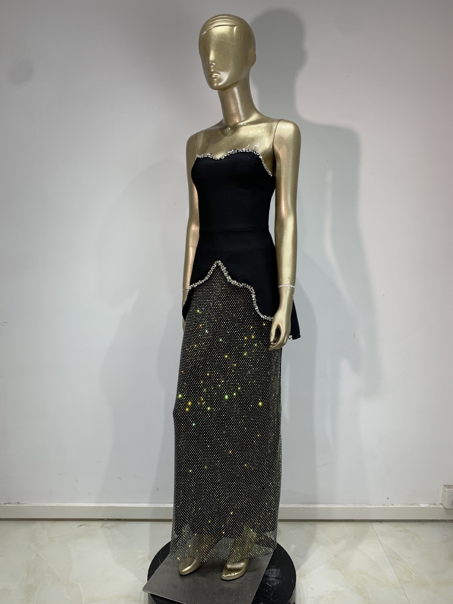 Formal Rhinestone Black Sexy D - Women Formal Wear Photoshoot reseña y precio