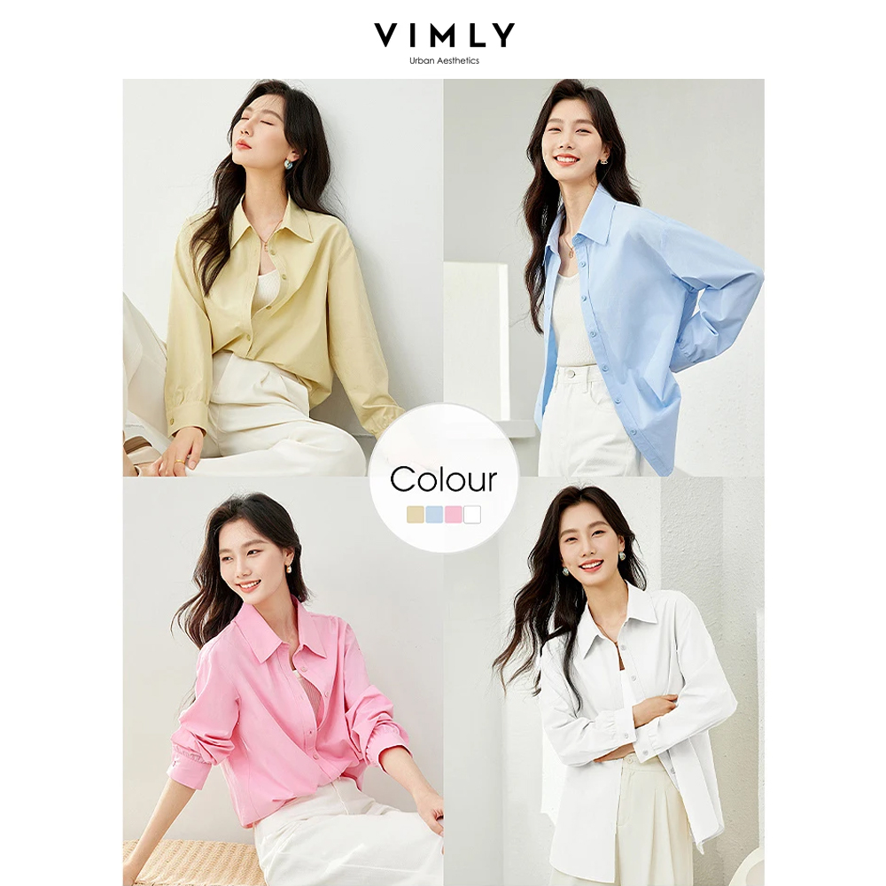VIMLY Spring Formal Shirts Wom - Women'S Formal Wear Blouse reseña y precio