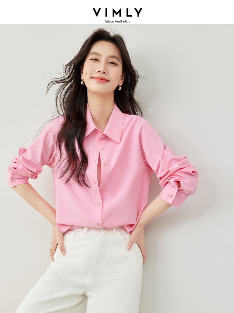 VIMLY Spring Formal Shirts Wom - Women'S Formal Wear Blouse reseña y precio
