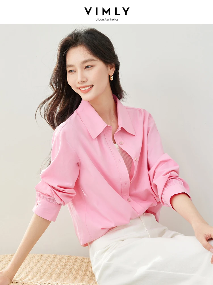 VIMLY Spring Formal Shirts Wom - Women'S Formal Wear Blouse reseña y precio