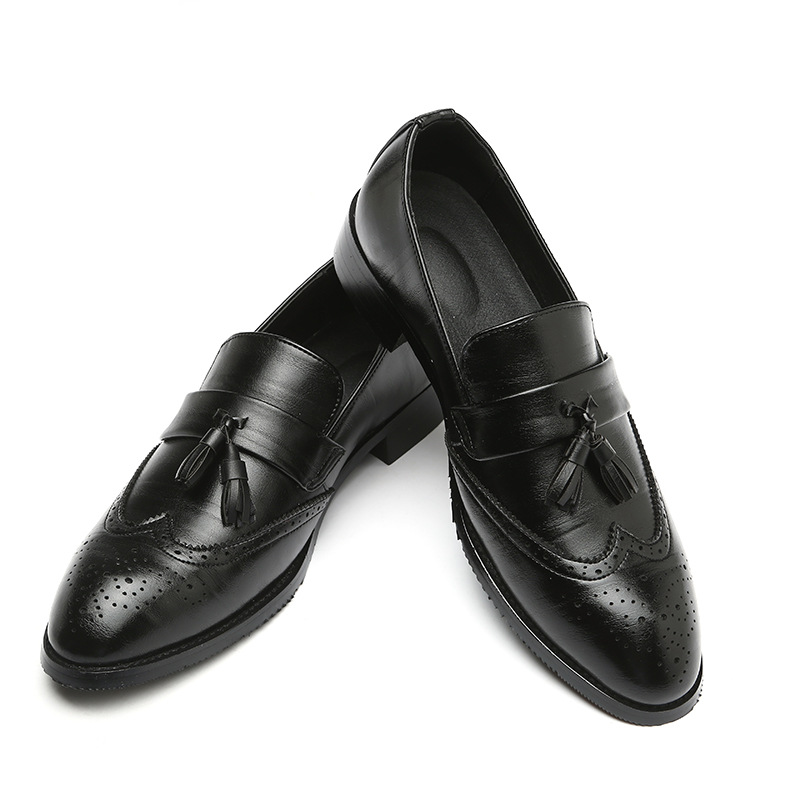 Classic Men's Leather Tassel L - Formal Wear Women'S Loafers reseña y precio