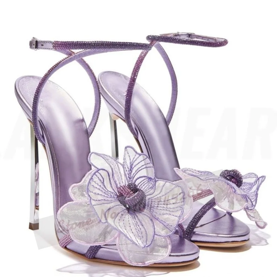Silver Metal Blade Heel Fairy  - Women'S Formal Wear To A Wedding reseña y precio