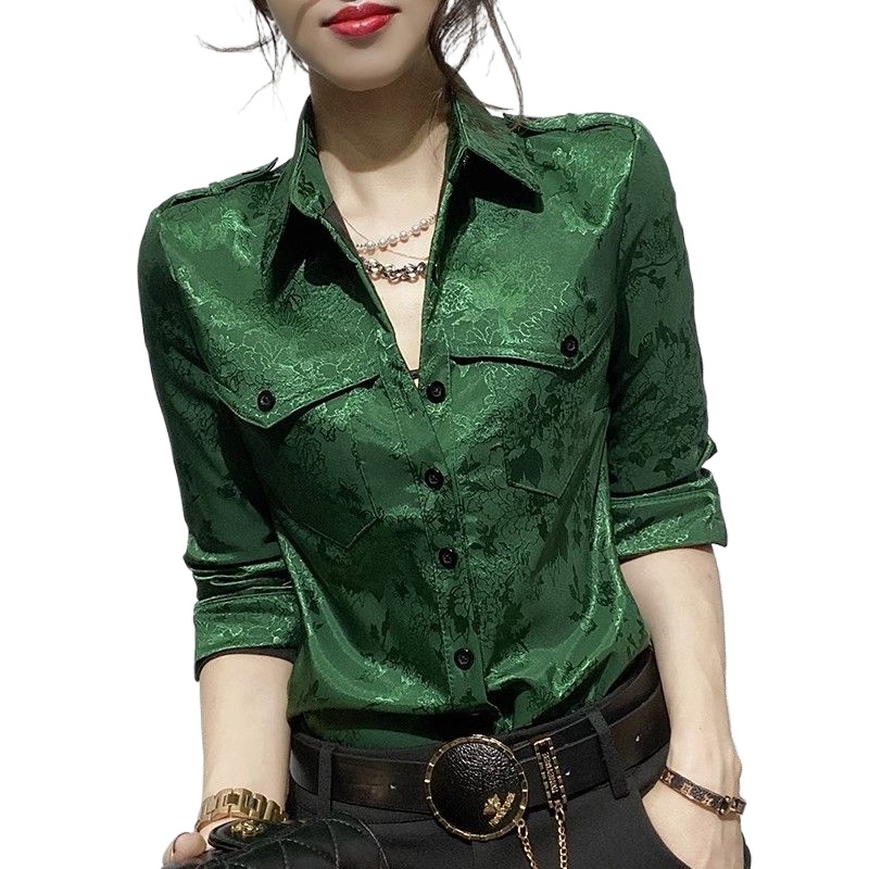 Female Tops Spring and Autumn  - Women'S Formal Wear Blouse reseña y precio