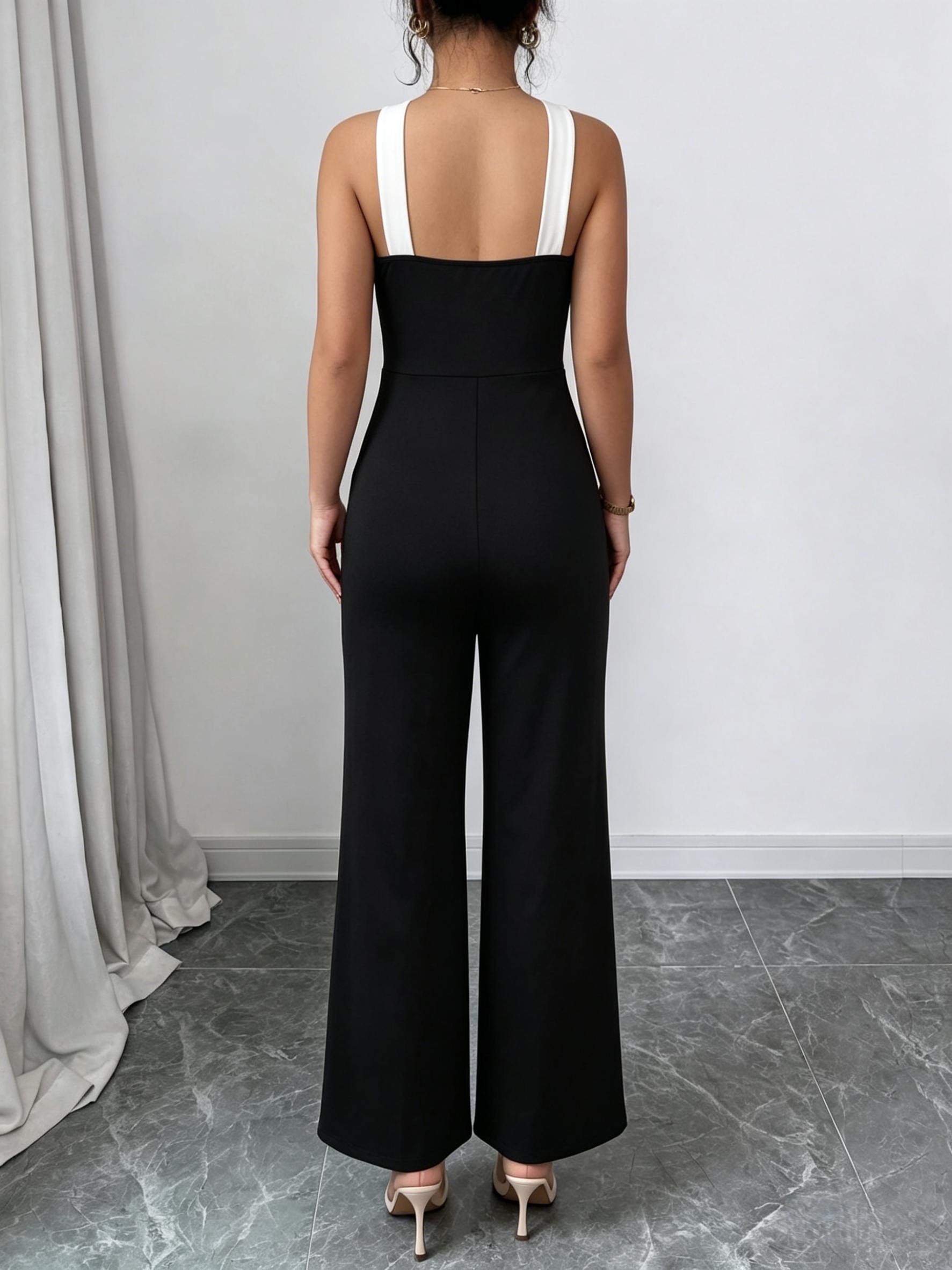 Women's Jumpsuit Crisscross Ha - Women'S Formal Jumpsuit Evening Wear reseña y precio