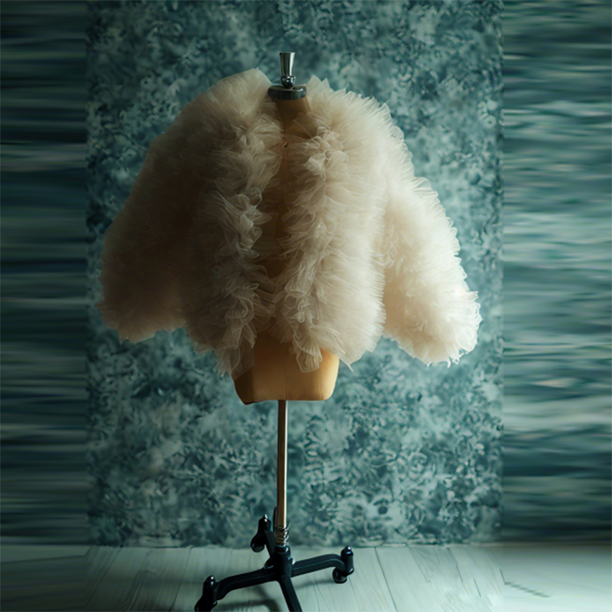 Charming Beige Ruffles Tulle T - Women Formal Wear Photoshoot reseña y precio