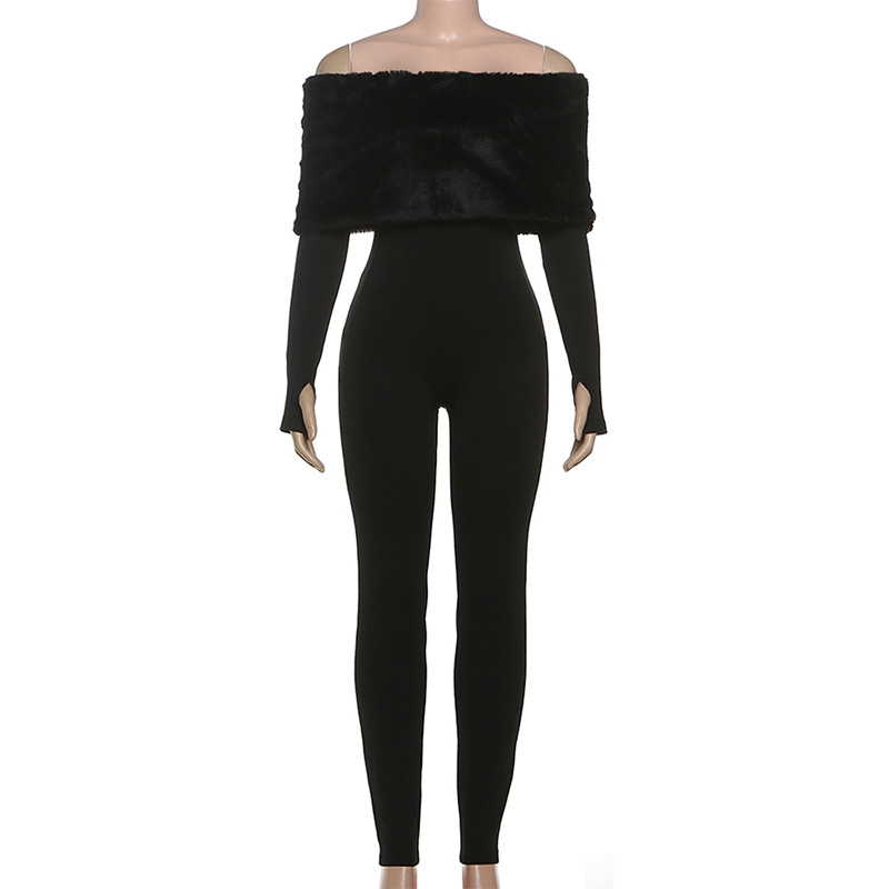 Luxury Fur Women Jumpsuit Sexy - Women'S Formal Jumpsuit Evening Wear reseña y precio