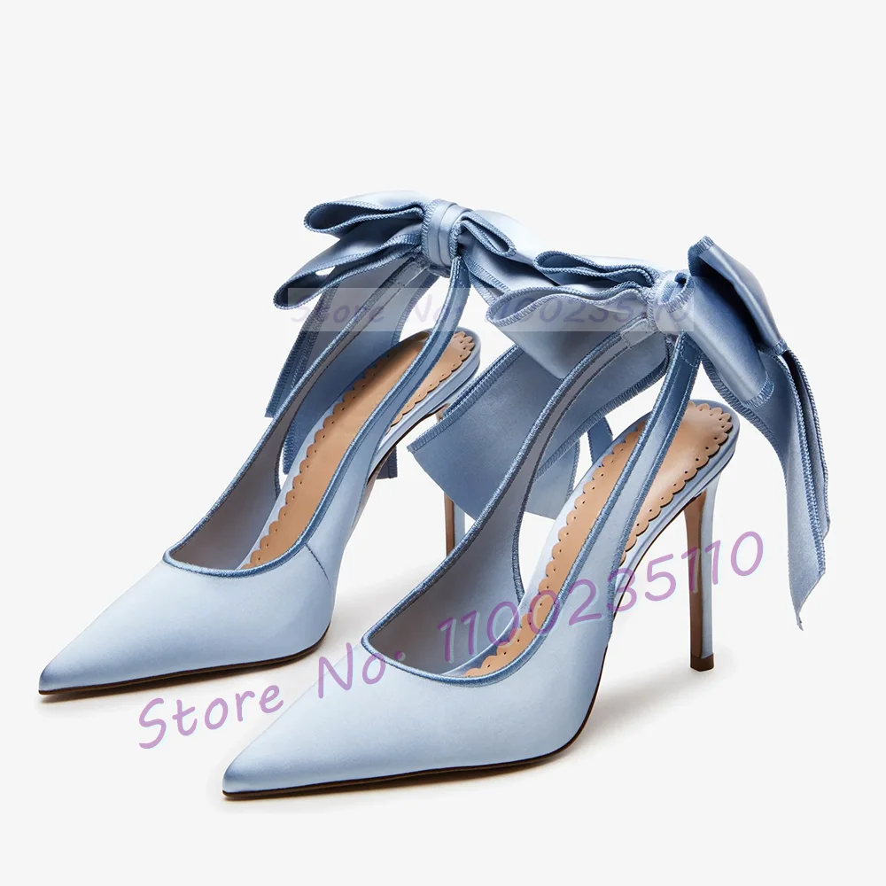 White Sleek Satin Pointed Toe  - Women'S Formal Wear To A Wedding reseña y precio