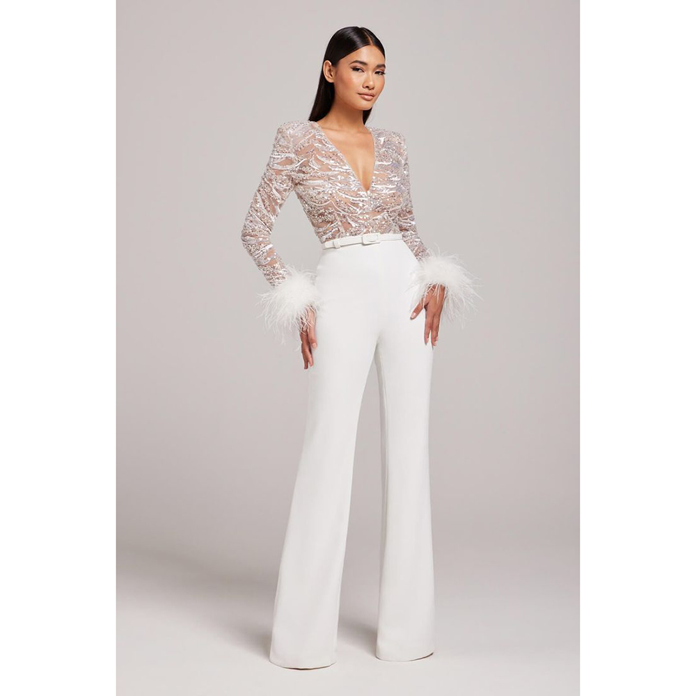 Chic Evening Dress Jumpsuits f - Women'S Formal Jumpsuit Evening Wear reseña y precio