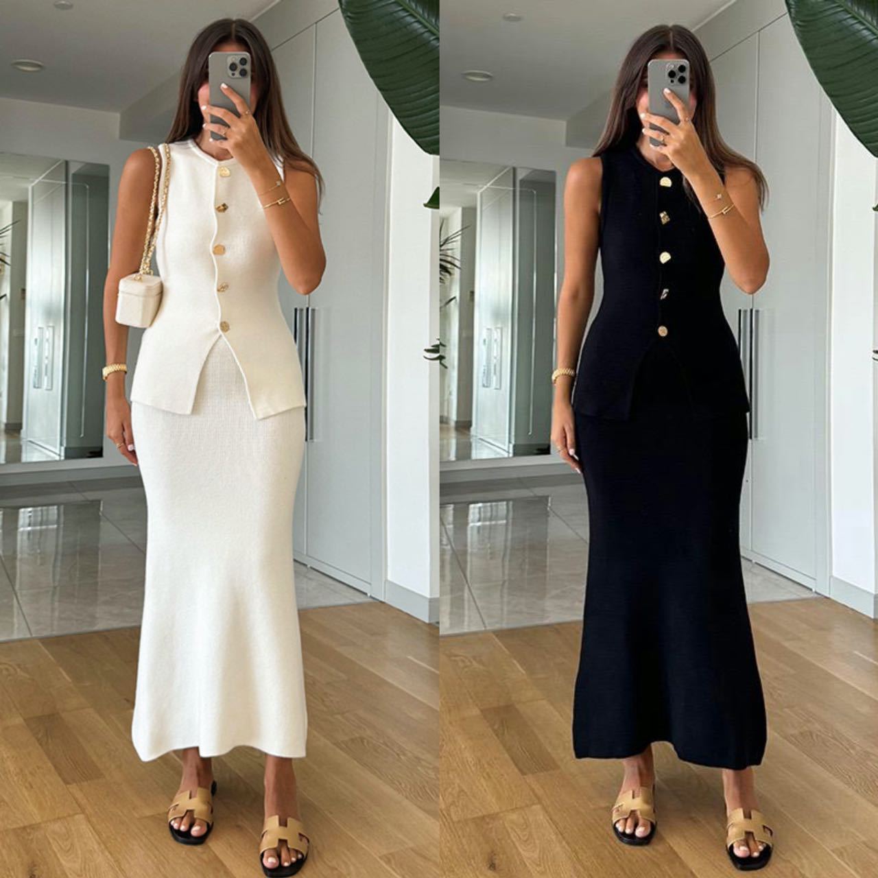 Round-neck Single-breasted Sle - Women Formal Office Wear Tops reseña y precio