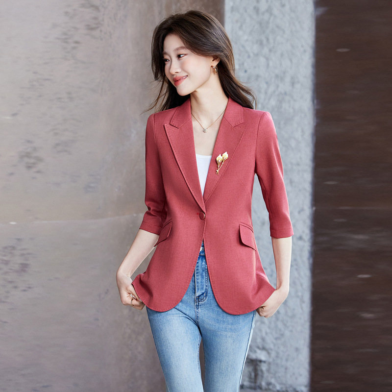 2026 Spring Autumn New Seven-q - Women Formal Office Wear Tops reseña y precio