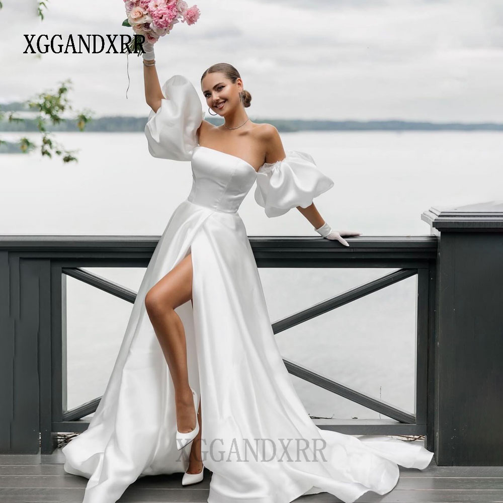 Customized A Line Wedding Dres - Formal Gala Wear Women reseña y precio