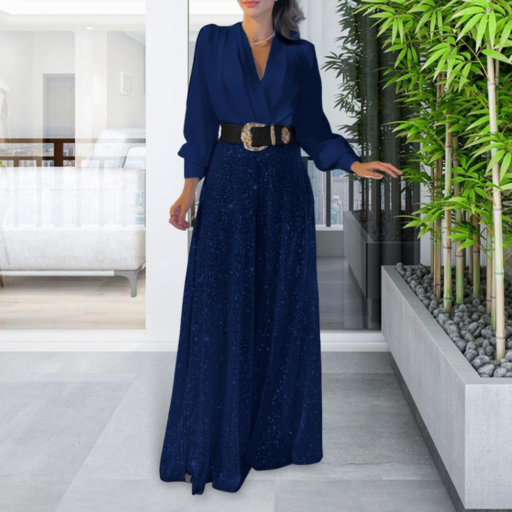 Lady Evening Wear Jumpsuit V N - Women'S Formal Jumpsuit Evening Wear reseña y precio