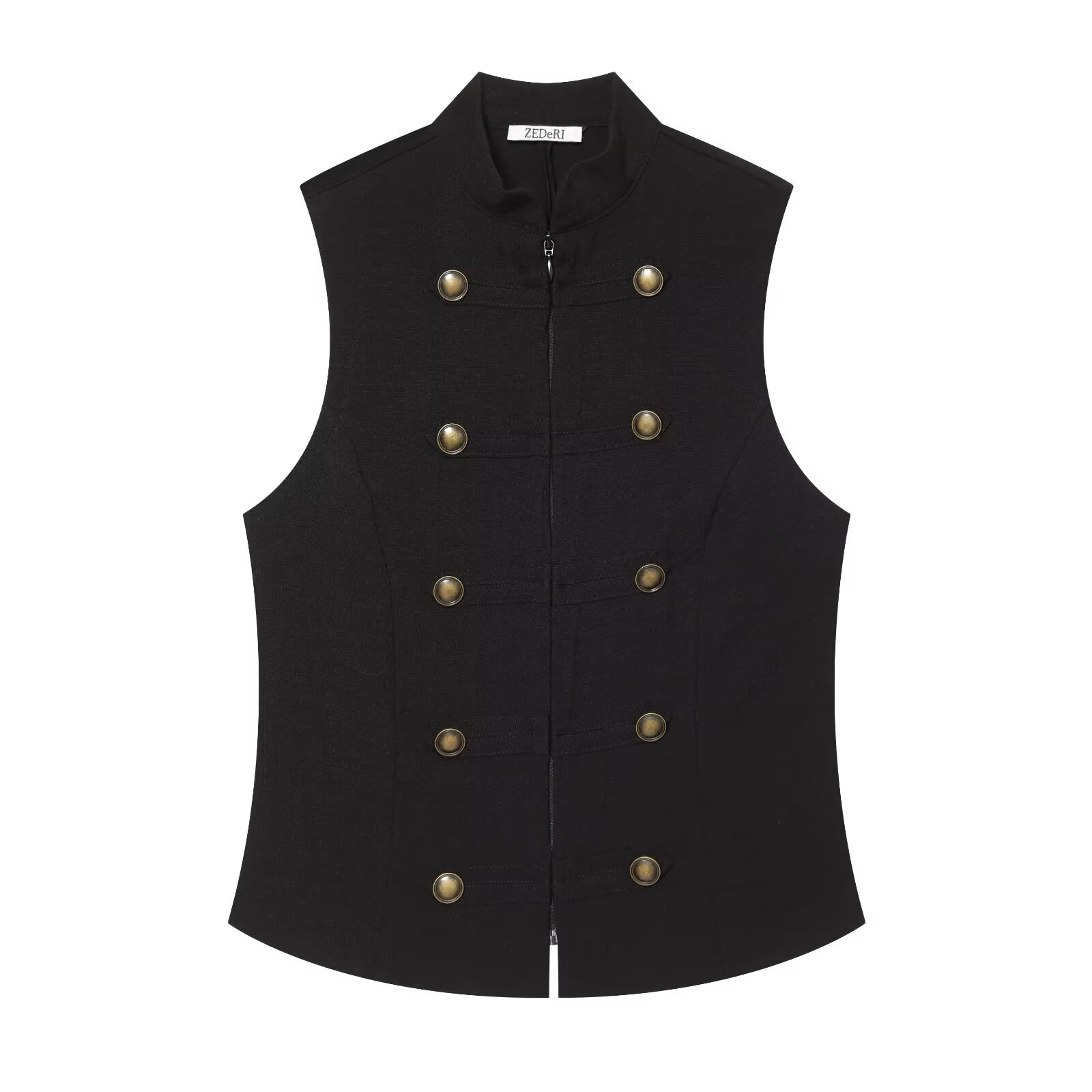 Women's Slim Fit Sleeveless Bu - Women'S Formal Wear Blouse reseña y precio
