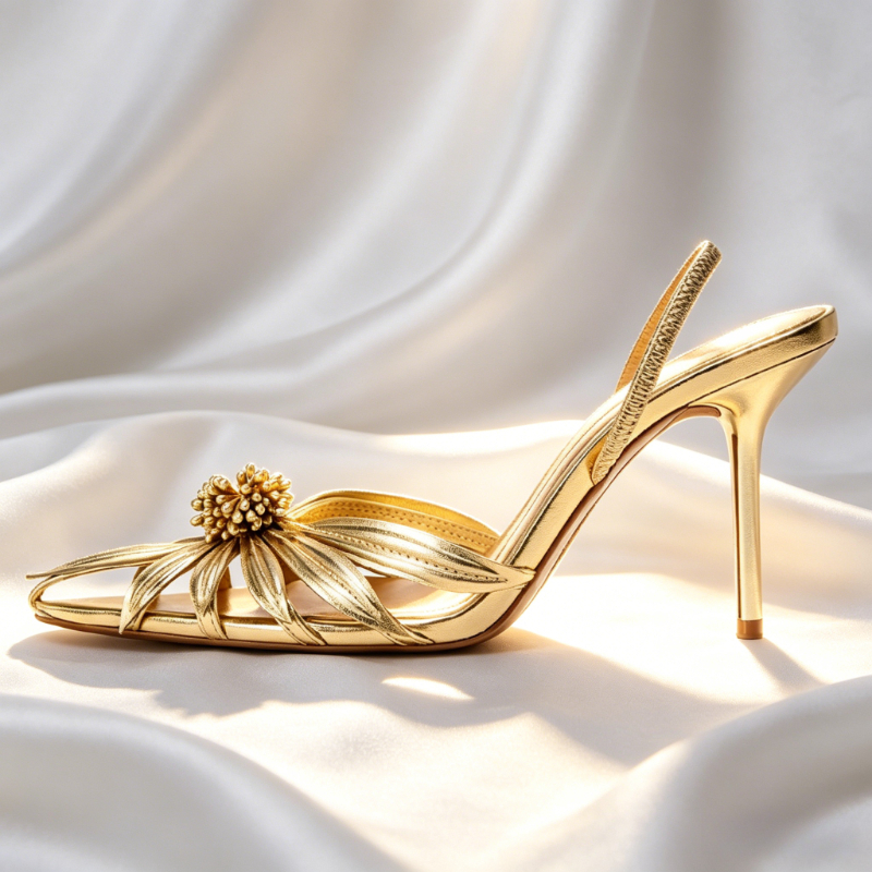 Luxury Gold Floral Detail Slin - Women'S Formal Wear To A Wedding reseña y precio