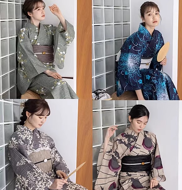 Japanese Kimono / Yukata for W - Women Formal Wear Photoshoot reseña y precio