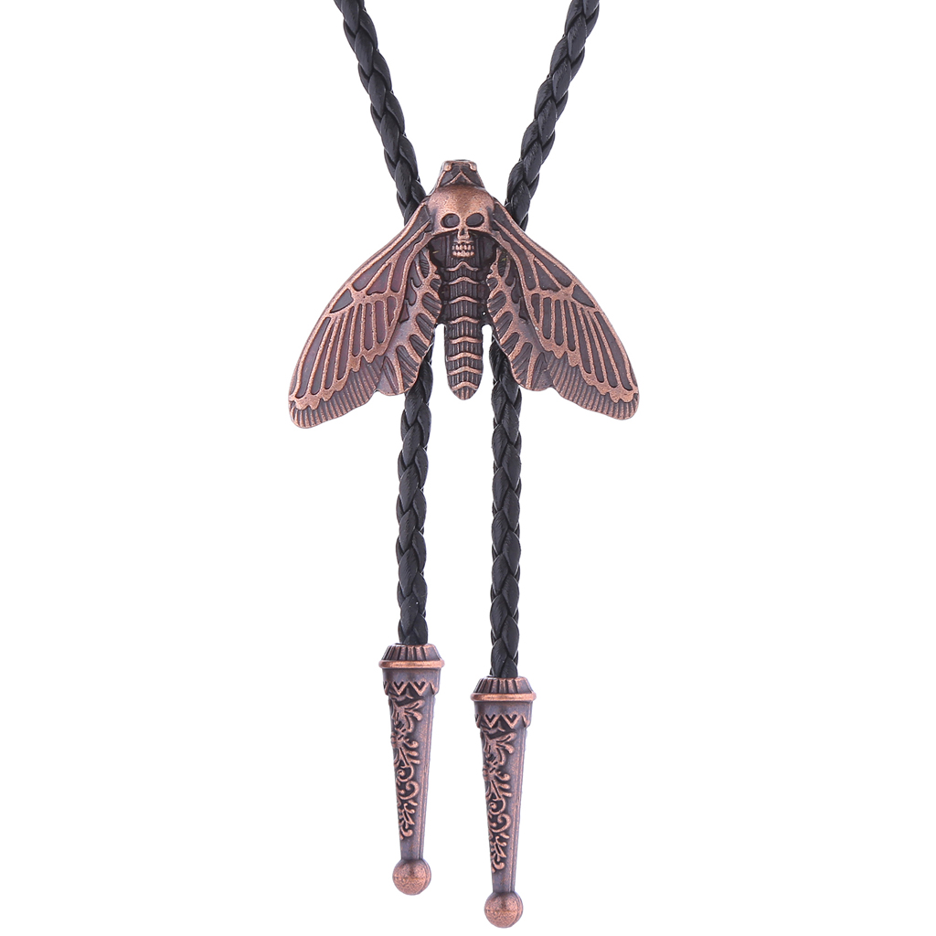 Fashion Animal Moth Bolo Tie - - Women Formal Wear Western reseña y precio