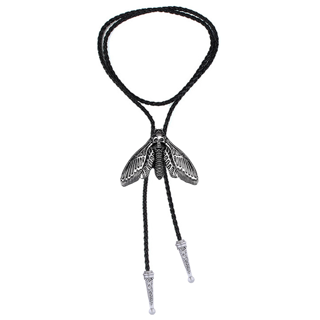Fashion Animal Moth Bolo Tie - - Women Formal Wear Western reseña y precio
